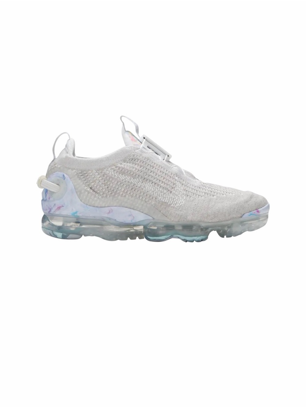 Nike Air VaporMax 2020 Fly Knit Sneaker with Marble Sole Size 12.5 Summer White